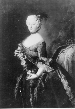 Prinzessin Anna Amalia von Preußen (Werkstattkopie) by Antoine Pesne