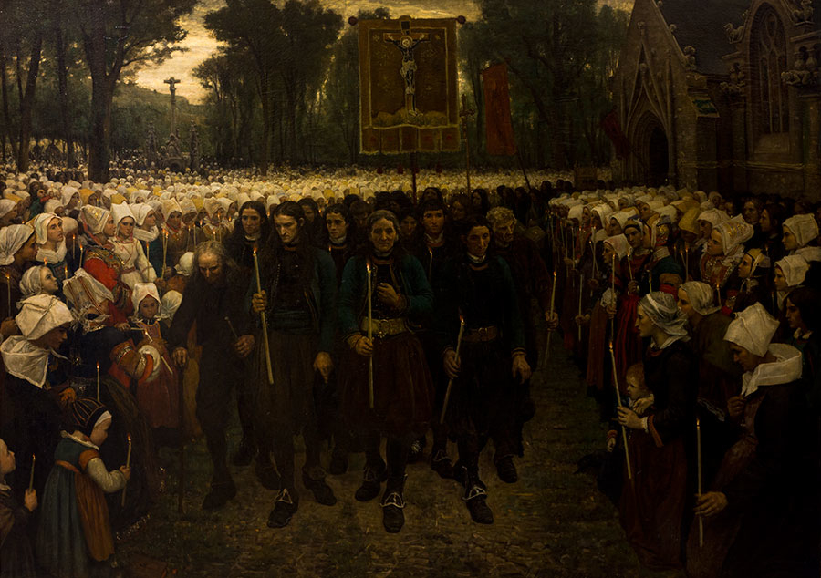 Procession of Pardon in Brittany