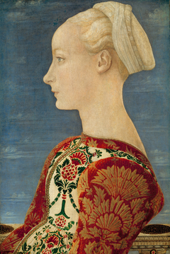 Profile Portrait of a Young Lady by Antonio del Pollaiolo