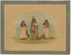 Puncah Indians by George Catlin