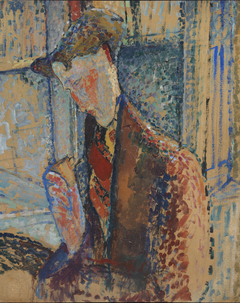 Reverie (Study for the Portrait of Frank Burty Haviland) by Amedeo Modigliani