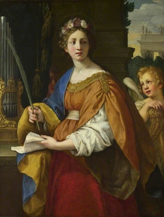 Saint Cecilia by Pietro da Cortona