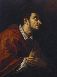 Saint Charles Borromeo (1538-1584) by Domenico Fetti