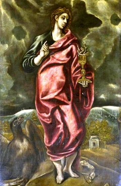 Saint John the Evangelist at full length