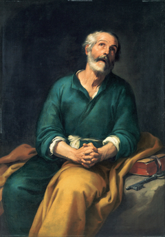 Saint Peter in Tears by Bartolomé Esteban Murillo