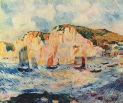 Sea and Cliffs by Auguste Renoir