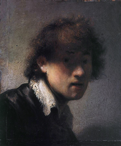 Self-portrait Lit from the Left by Rembrandt