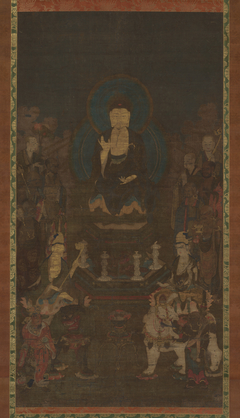 Shaka, Monju, Fugen and the Ten Great Disciples (Jūdai Deshi) by Anonymous