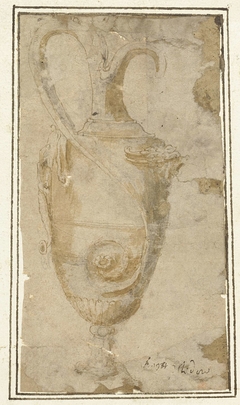 Siervaas met hengsel by Polidoro da Caravaggio
