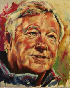 Sir Alex Ferguson by Tachi