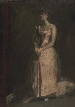 Sketch for The Concert Singer by Thomas Eakins