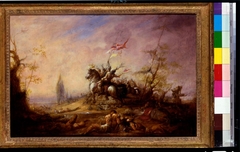 Sketch for "To the Charge!" by William Rimmer