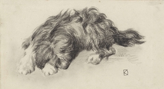 Slapende hond by Johan Daniël Koelman