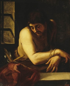 St John the Baptist in the Prison by Juan Fernández Navarrete