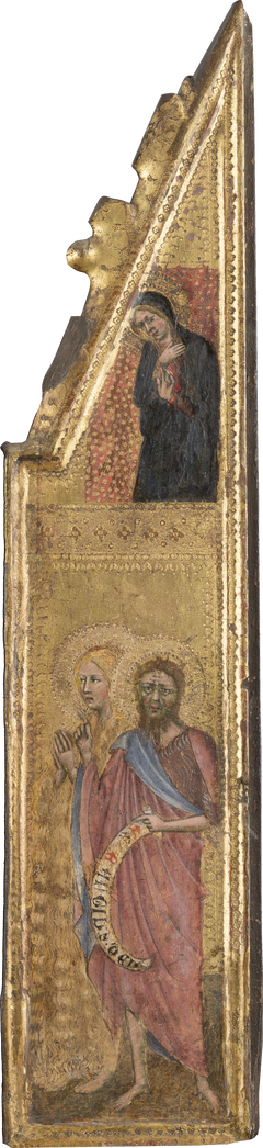 St. John the Baptist, Mary Egyptica, Maria Annunziata by Cristoforo di Bindoccio