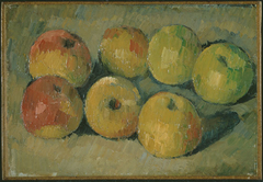 Still-life with apples by Paul Cézanne