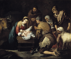 The Adoration of the Shepherds by Bartolomé Esteban Murillo
