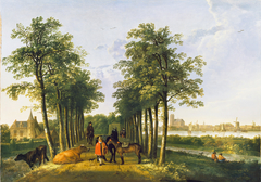 The Avenue at Meerdervoort by Aelbert Cuyp