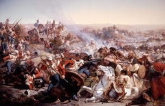 The Battle of Meanee, 17 February 1843 by Edward Armitage