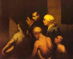 The Beggars by Honoré Daumier