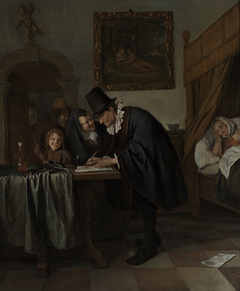The Doctor's Visit by Jan Steen
