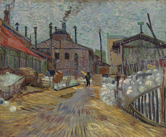 The Factory at Asnieres by Vincent van Gogh