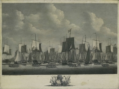 The Fleet Leaving the Port of Flushing, 1804