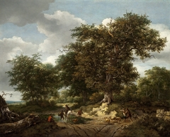The Great Oak by Jacob van Ruisdael
