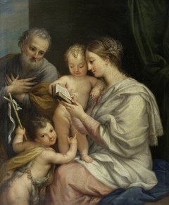The Holy Family with the Infant John the Baptist (after Maratta) by Anonymous