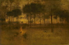The Home of the Heron by George Inness