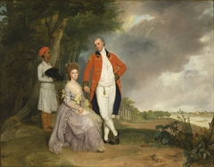 The Hon. William Monson and His Wife, Ann Debonnaire by Arthur William Devis