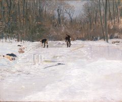 The Ice Cutters by J. Alden Weir