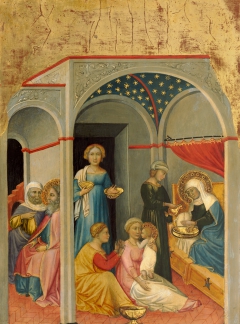 The Nativity of the Virgin by Andrea di Bartolo