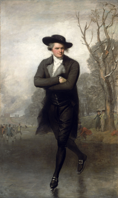 The Skater by Gilbert Stuart