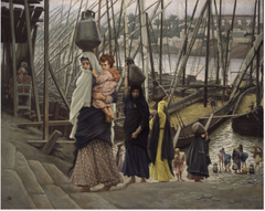 The Sojourn in Egypt by James Tissot