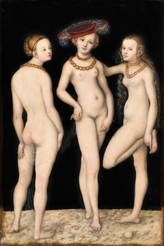 The Three Graces by Lucas Cranach the Elder