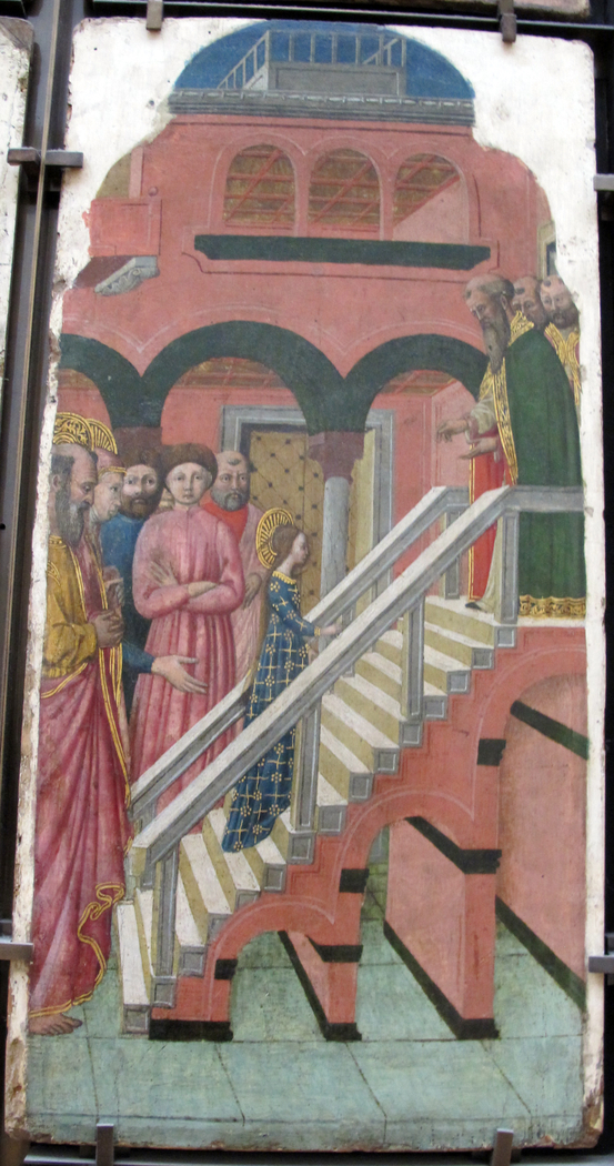 The Virgin Climbing the Steps of the Temple