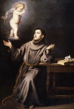 The Vision of St Anthony of Padua by Bartolomé Esteban Murillo