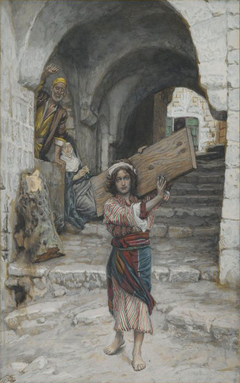 The Third Denial of Peter. Jesus Look of Reproach by James Tissot