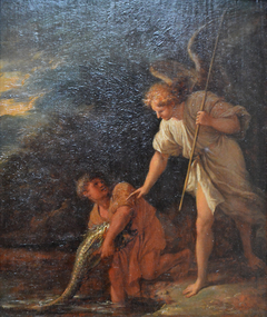 Tobias and the Angel by Salvator Rosa