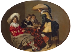 Tric-Trac Players by Willem Cornelisz Duyster