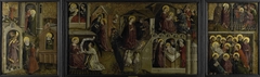 Triptych with Scenes from the Life of the Virgin