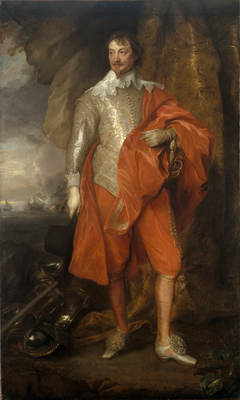 Robert Rich (1587–1658), Second Earl of Warwick by Anthony van Dyck