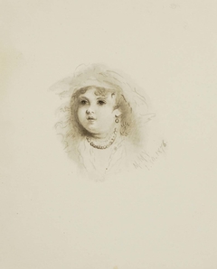 Untitled (Head of a Child) by Mary Vaux Walcott