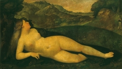 Venus in a Landscape by Giovanni Cariani