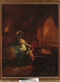 Venus in the Vulkan forge by Jean Jouvenet