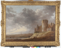 View of Castle Ter Horst with Rhenen in the background by Jan van Goyen