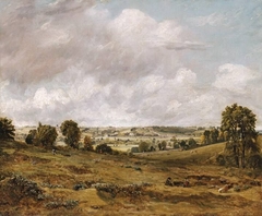 View of Dedham Vale from East Bergholt by John Constable