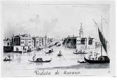 View of Murano by Giacomo Guardi