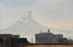 View of Naples with Vesuvius by Léopold Robert